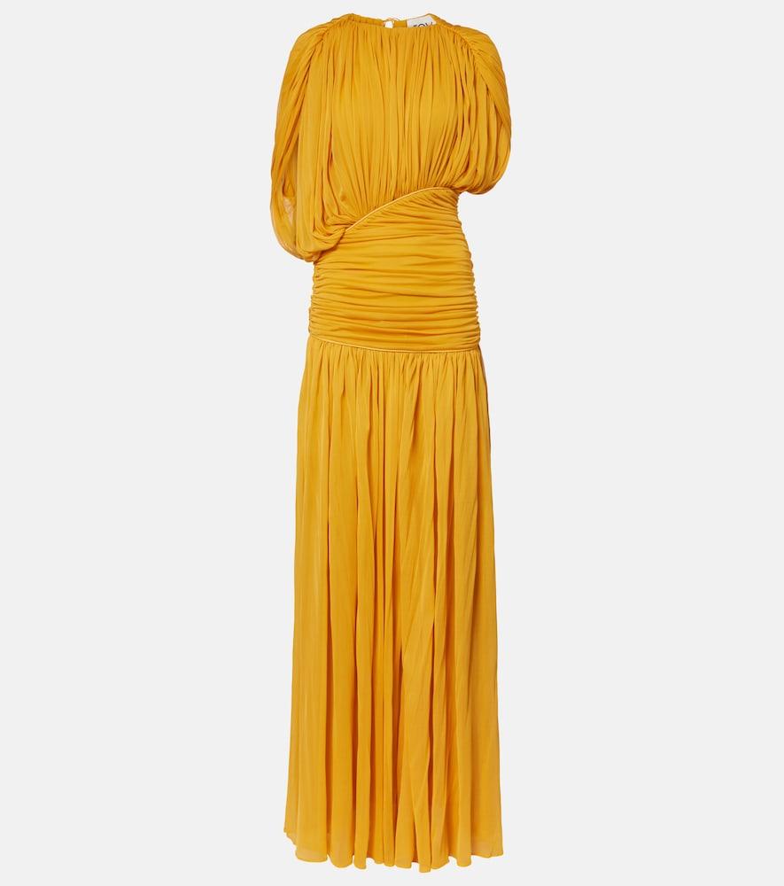 tove gai draped jersey gown
