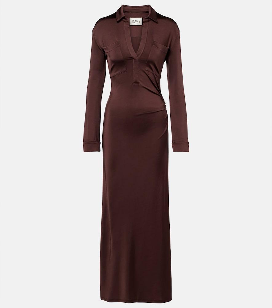 tove iana jersey shirt dress