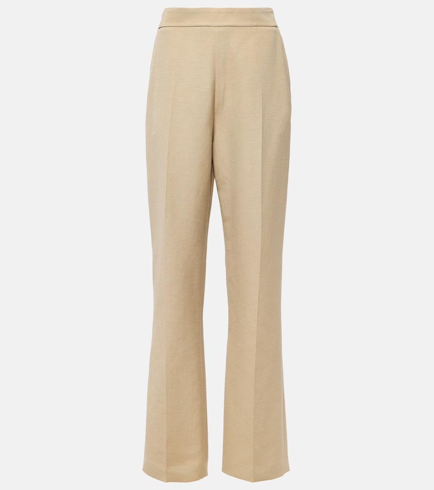 tove ilaria cotton-blend straight pants