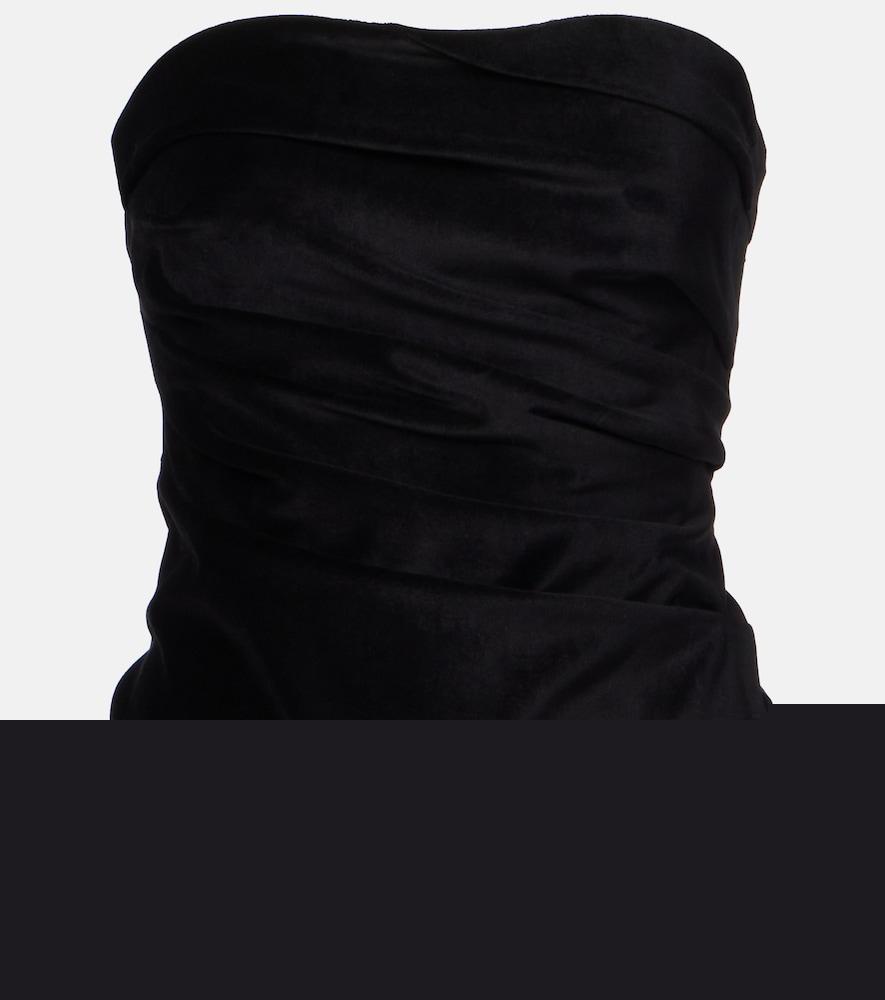 tove izel velvet tube top