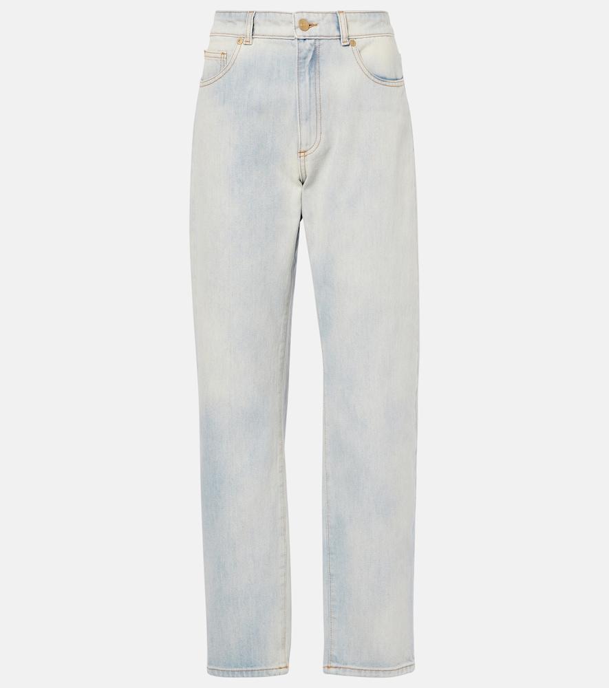 tove kobe mid-rise tapered jeans