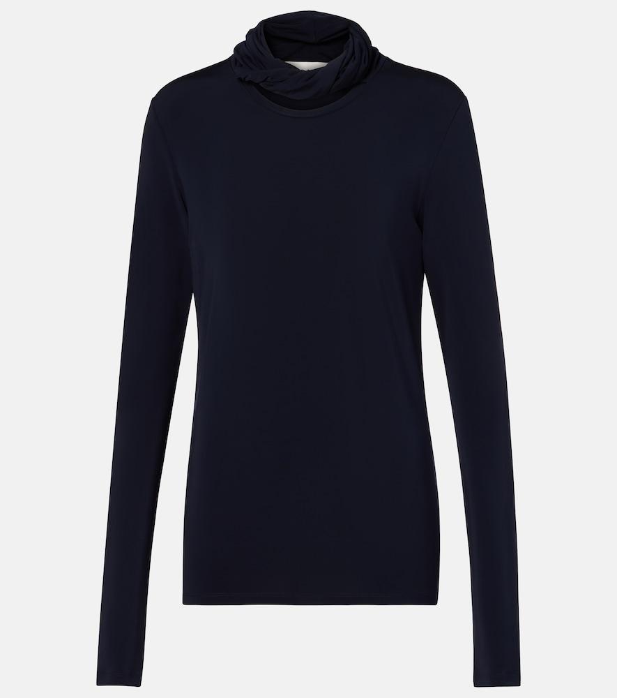 tove lisette jersey turtleneck top