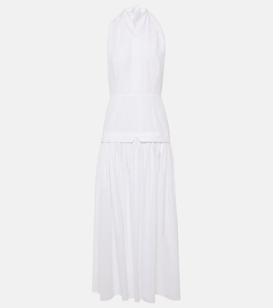 tove quinn cotton midi dress
