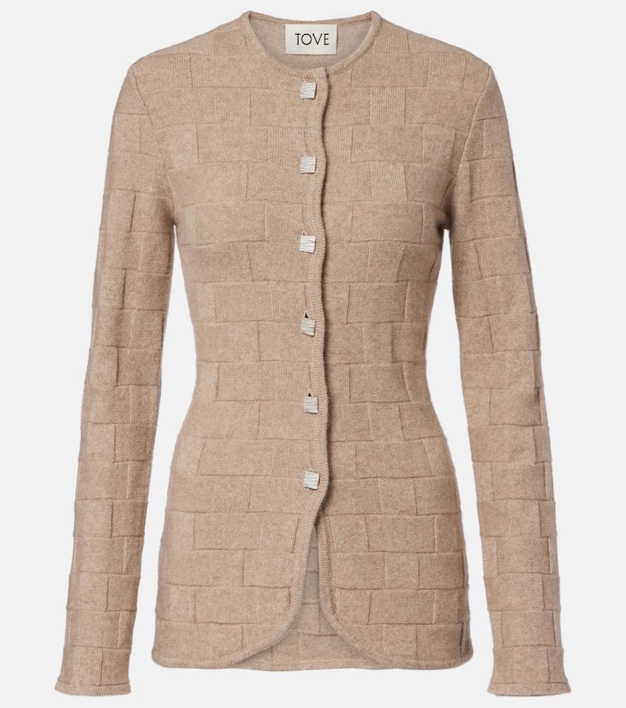 tove uma cashmere cardigan