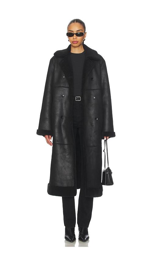 tularosa amalie coat in black. - size s (also in xs)