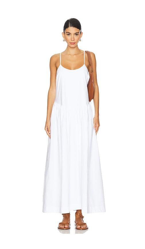 tularosa amy midi dress in white. - size m (also in l)