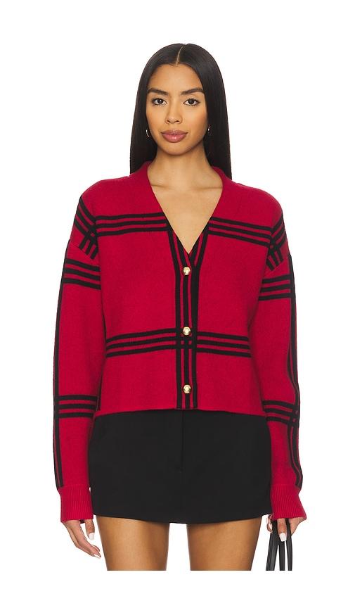 tularosa bellair cardi in red. - size m (also in s, xs)