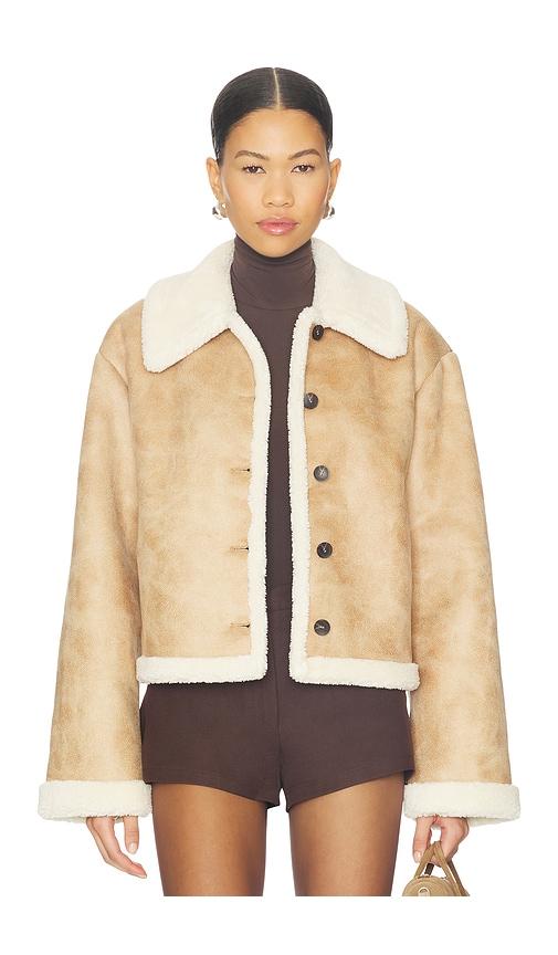 tularosa catrine jacket in tan. - size s (also in xxs, xs)