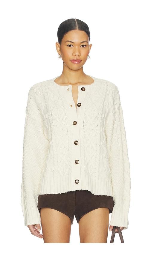 tularosa clarra cardigan in cream. - size m (also in xs, s)
