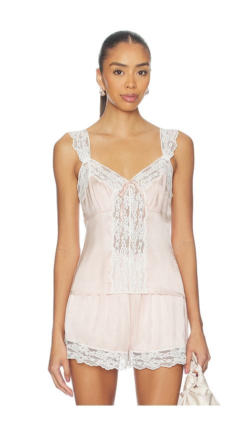 tularosa coline top in blush. - size s (also in xs, xxs)