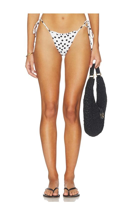 tularosa damia bottom in white,black. - size l (also in xs, s, m, xl)