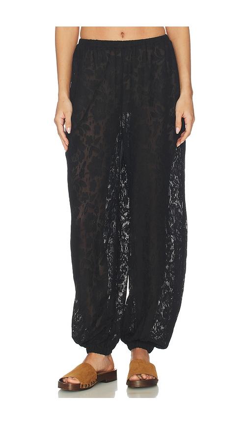 tularosa dasha pant in black. - size m (also in s, xl, xs, xxs)