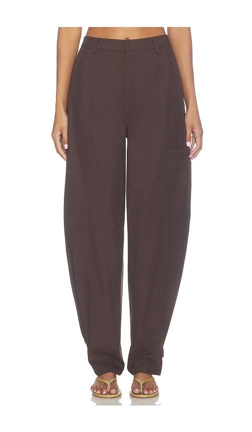 tularosa eda pant in brown. - size l (also in m, s, xl, xs, xxs)