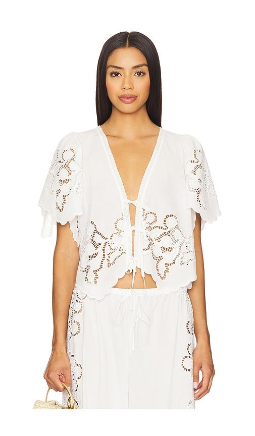 tularosa emina top in white. - size m (also in xs, xxs)