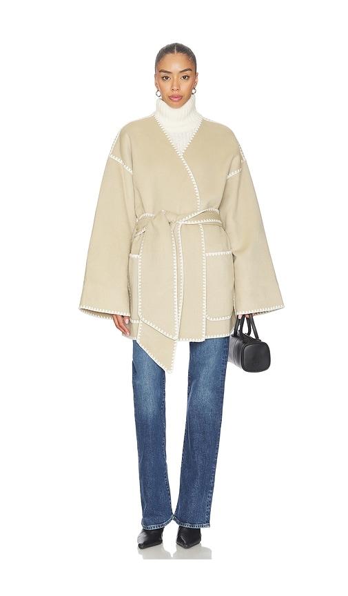 tularosa gia jacket in beige. - size m (also in s, xl)