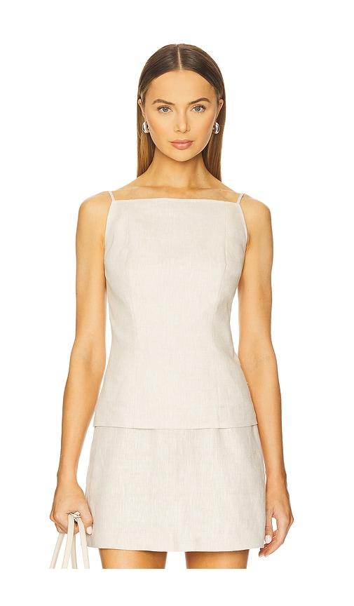 tularosa jaxi top in neutral. - size l (also in m, xl)
