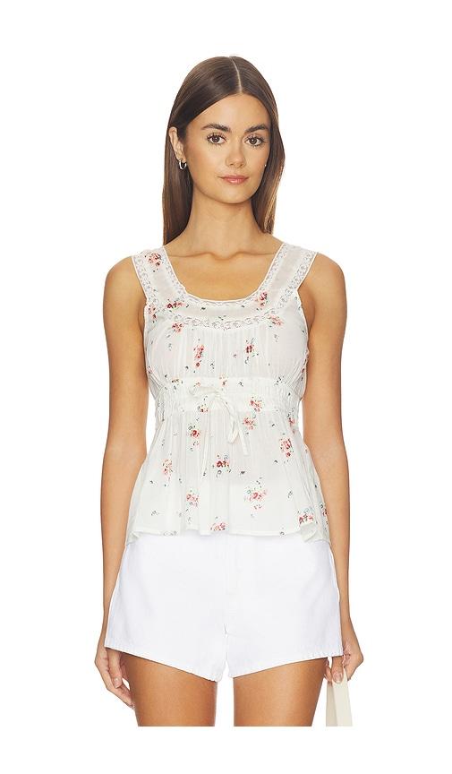tularosa meredith top in white. - size l (also in xs, s, m)
