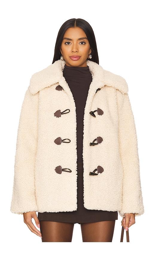 tularosa mia coat in beige. - size l (also in xl)