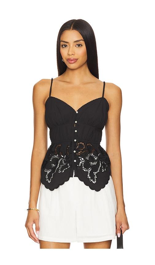 tularosa mina top in black. - size xs (also in xxs)