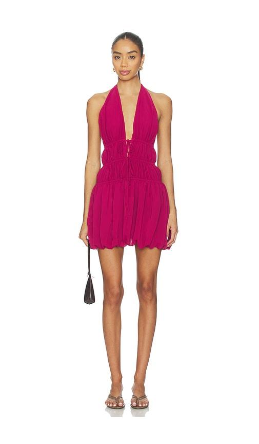 tularosa nina mini dress in pink. - size l (also in xxs, xs, s, m, xl)
