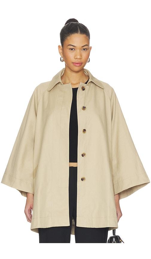 tularosa penelope coat in beige. - size m (also in xxs, xs, s, xl)