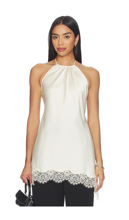 tularosa sophie top in cream. - size l (also in xs, s, m, xl)