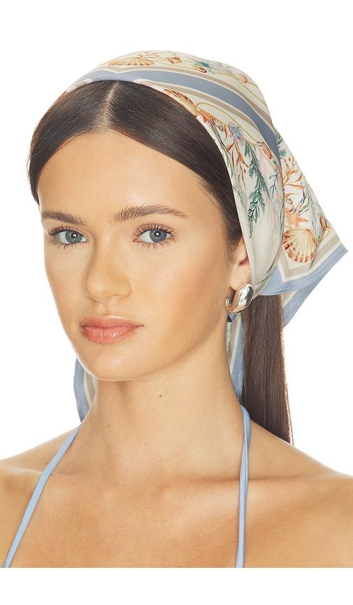 tularosa sutton head scarf in ivory.