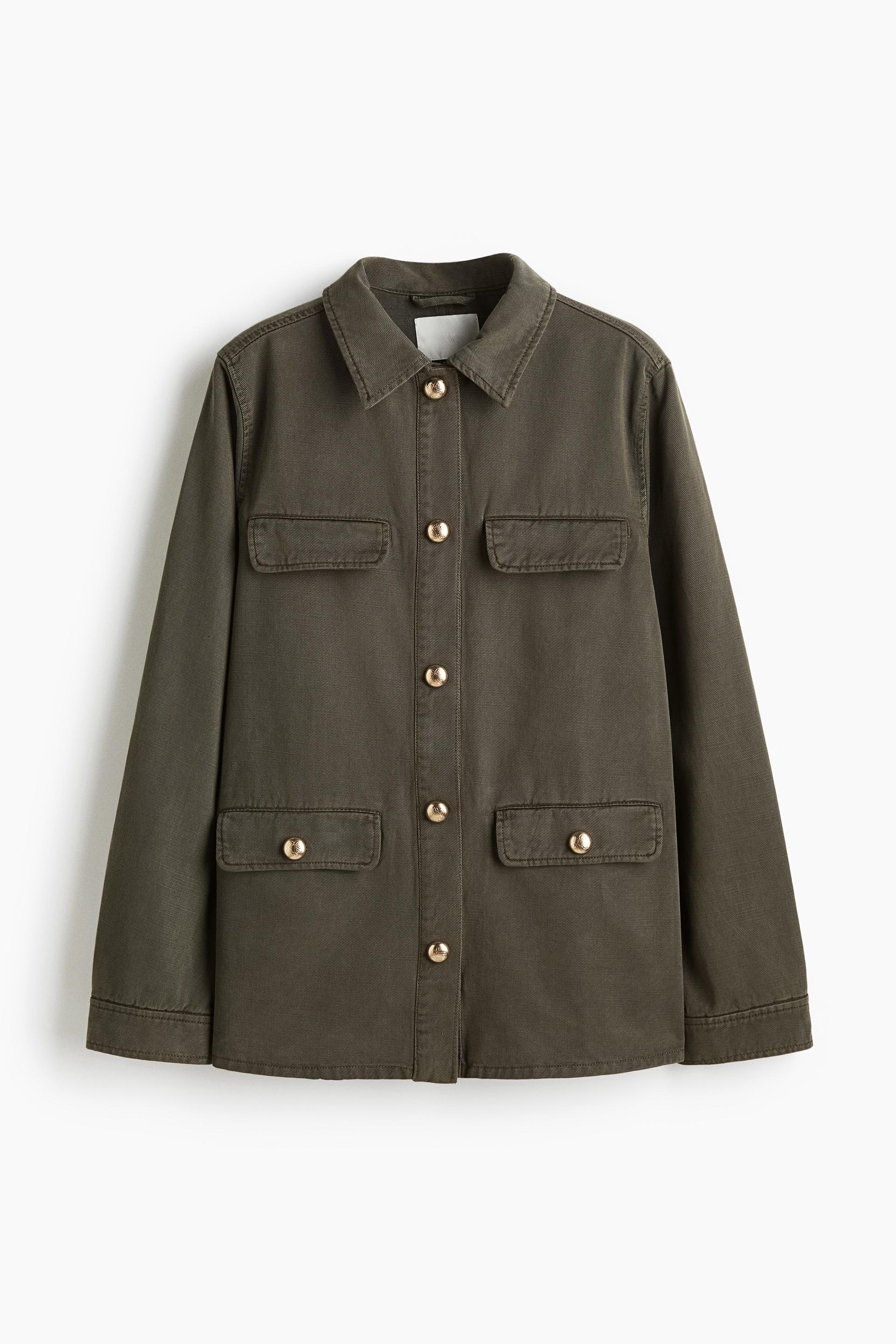 twill utility jacket