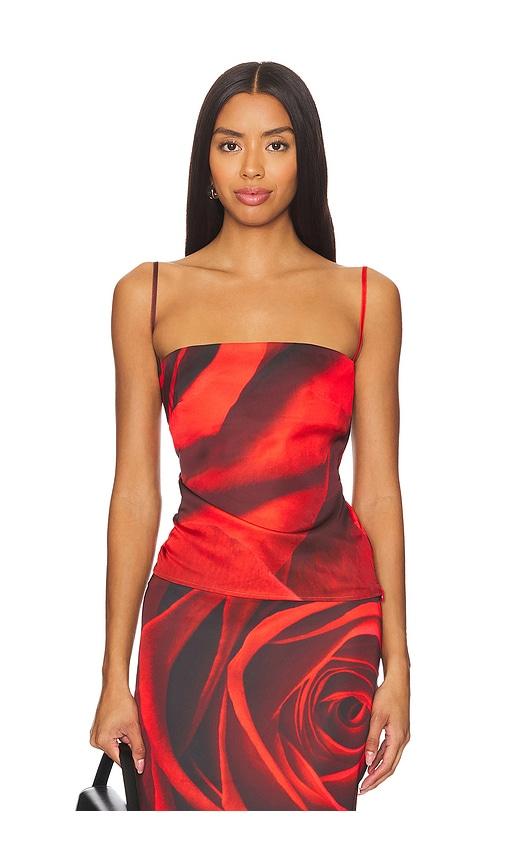 tyler mcgillivary charlie tank in red. - size s (also in xs)
