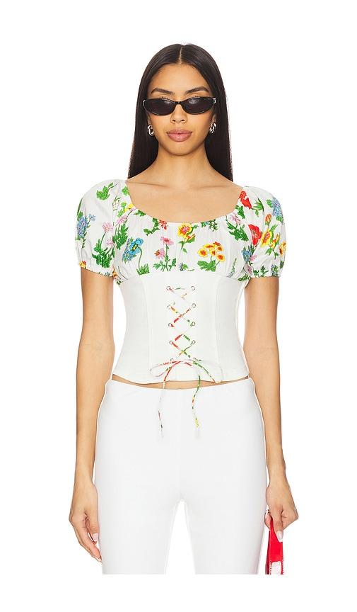 tyler mcgillivary uma top in white. - size m (also in s, xs)