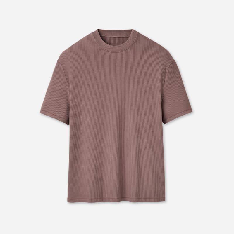 ugg® women's amarys relaxed rib tee tops in allspice, size s
