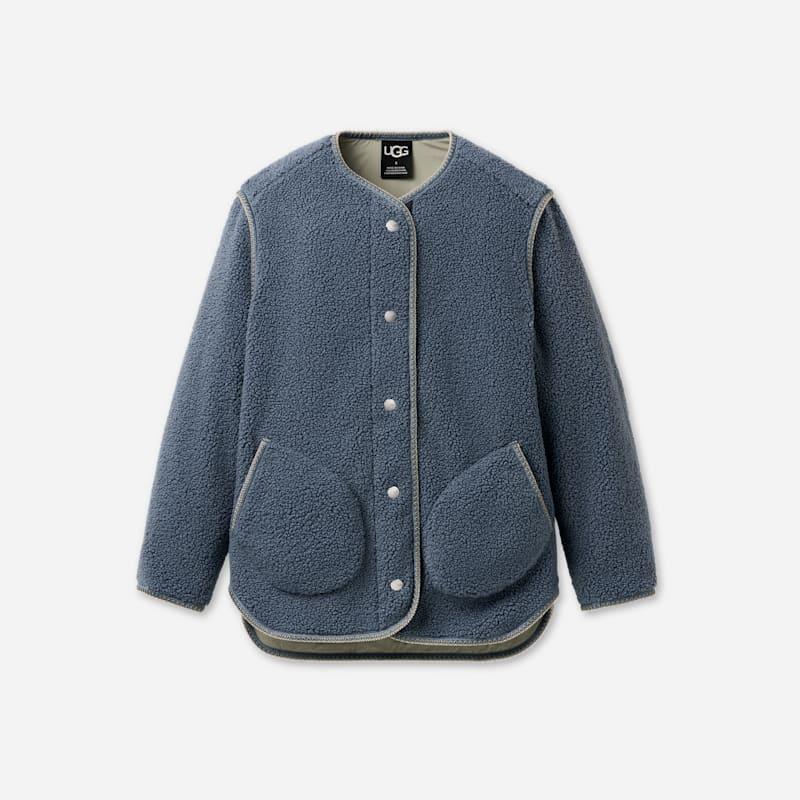 ugg® women's emmersyn ugg®braid jacket polyester in thb, size s