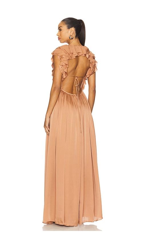 ulla johnson byzantine gown in rose. - size 10 (also in 12, 4, 6)