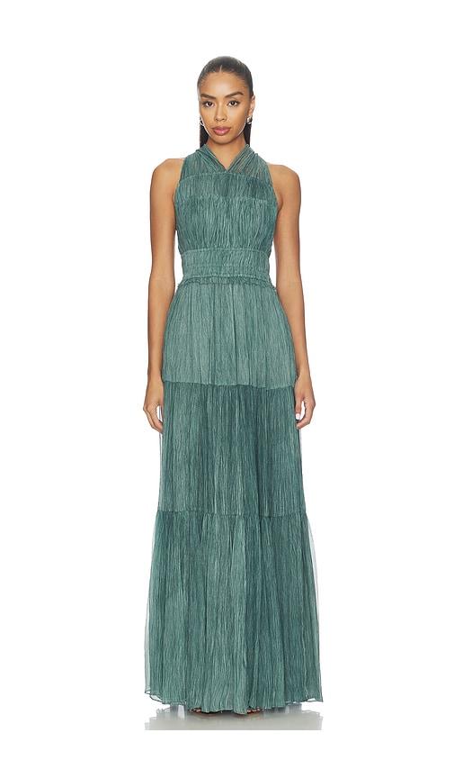 ulla johnson freesia gown in blue. - size 0 (also in 2, 4, 6, 8)
