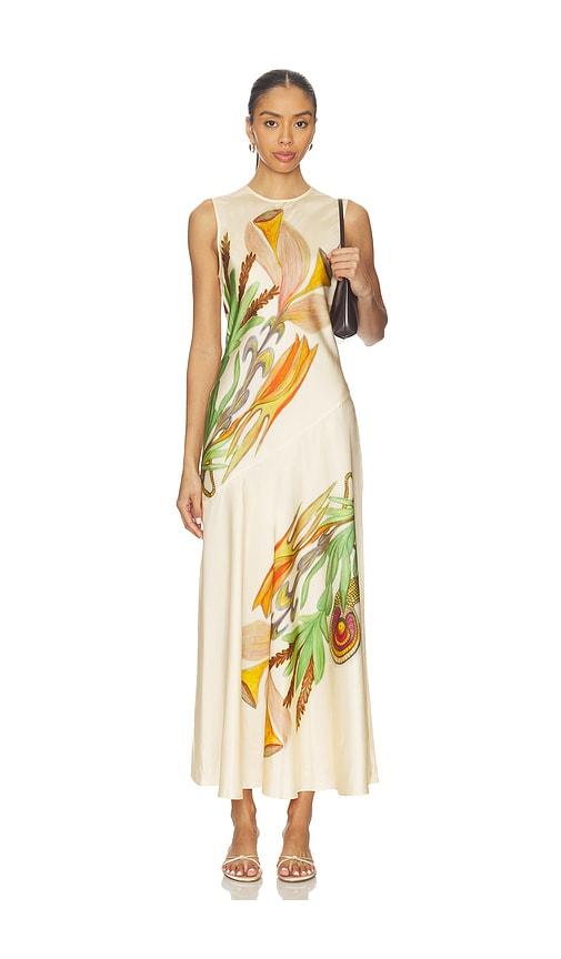 ulla johnson gaea dress in cream. - size 00 (also in 6)