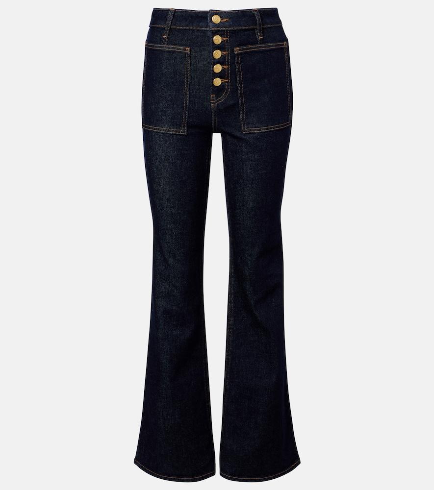 ulla johnson lou flared jeans