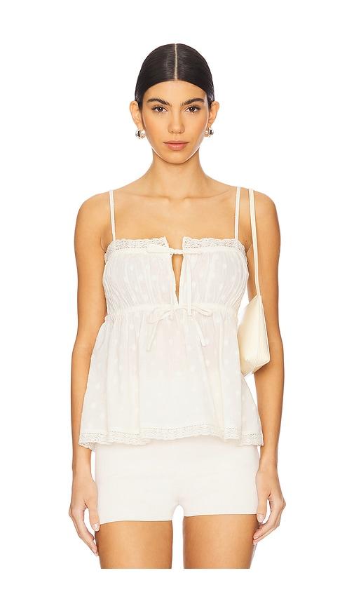 ulla johnson quinn top in white. - size 10 (also in 8)