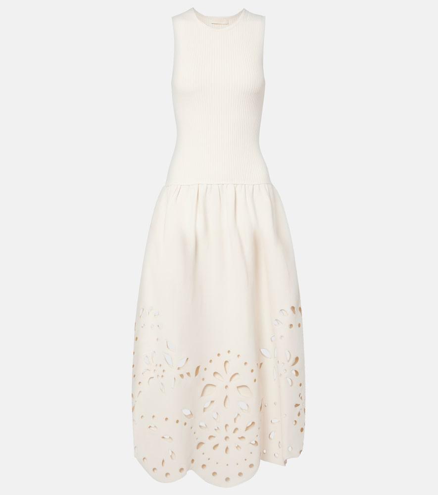 ulla johnson rosaline broderie anglaise midi dress