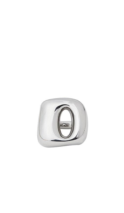 unbound flick vibrating ring in silver.