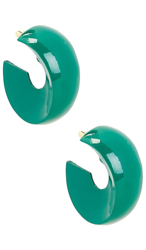 uncommon matters sculpted creole in dark green.