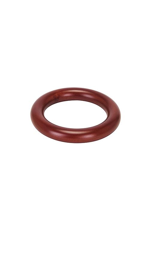 uncommon matters stratus bangle in brown.