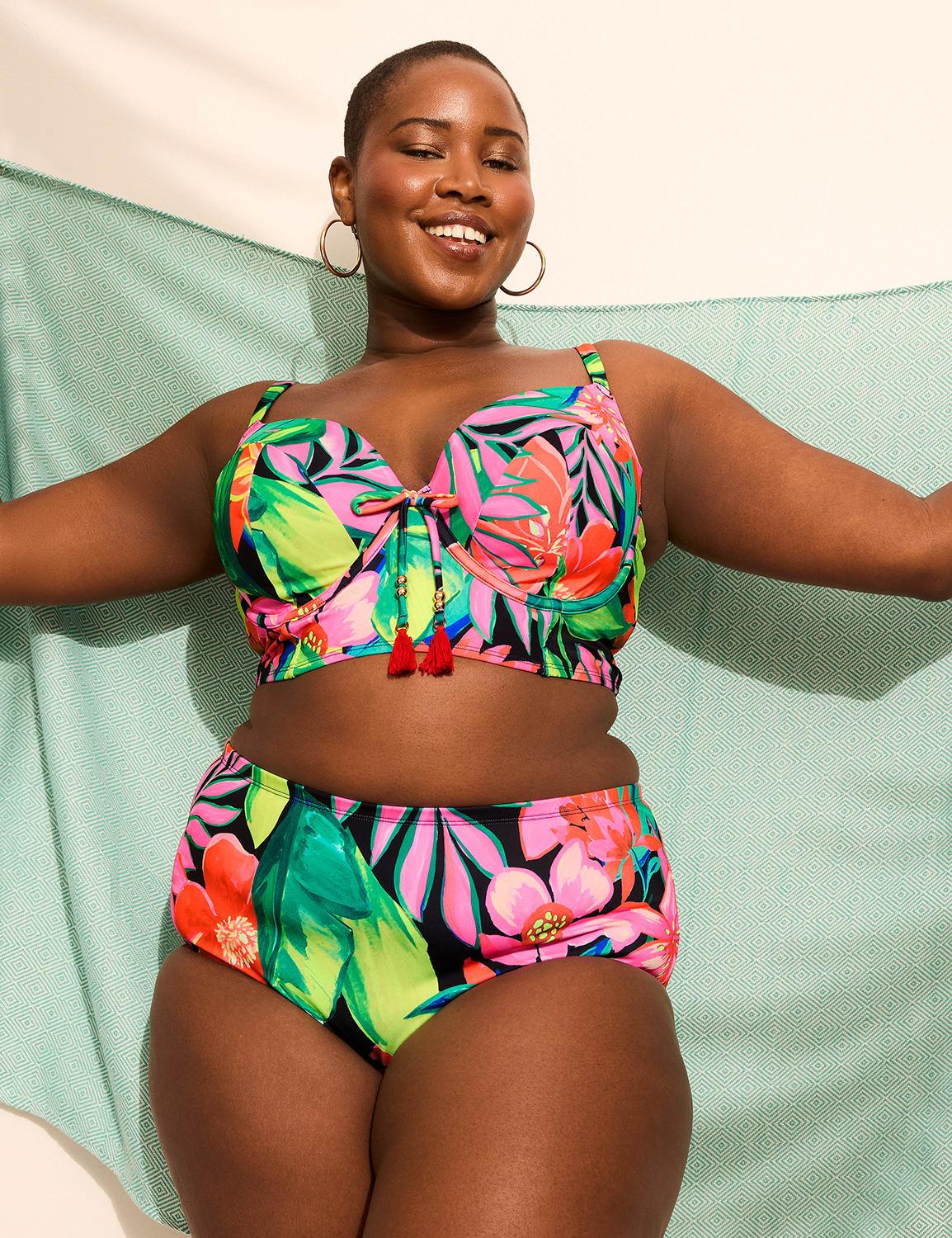 underwire balconette bikini top