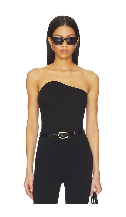 undress code soiree bodysuit in black. - size l (also in m)