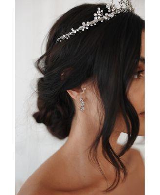 untamed petals baha crystal earrings
