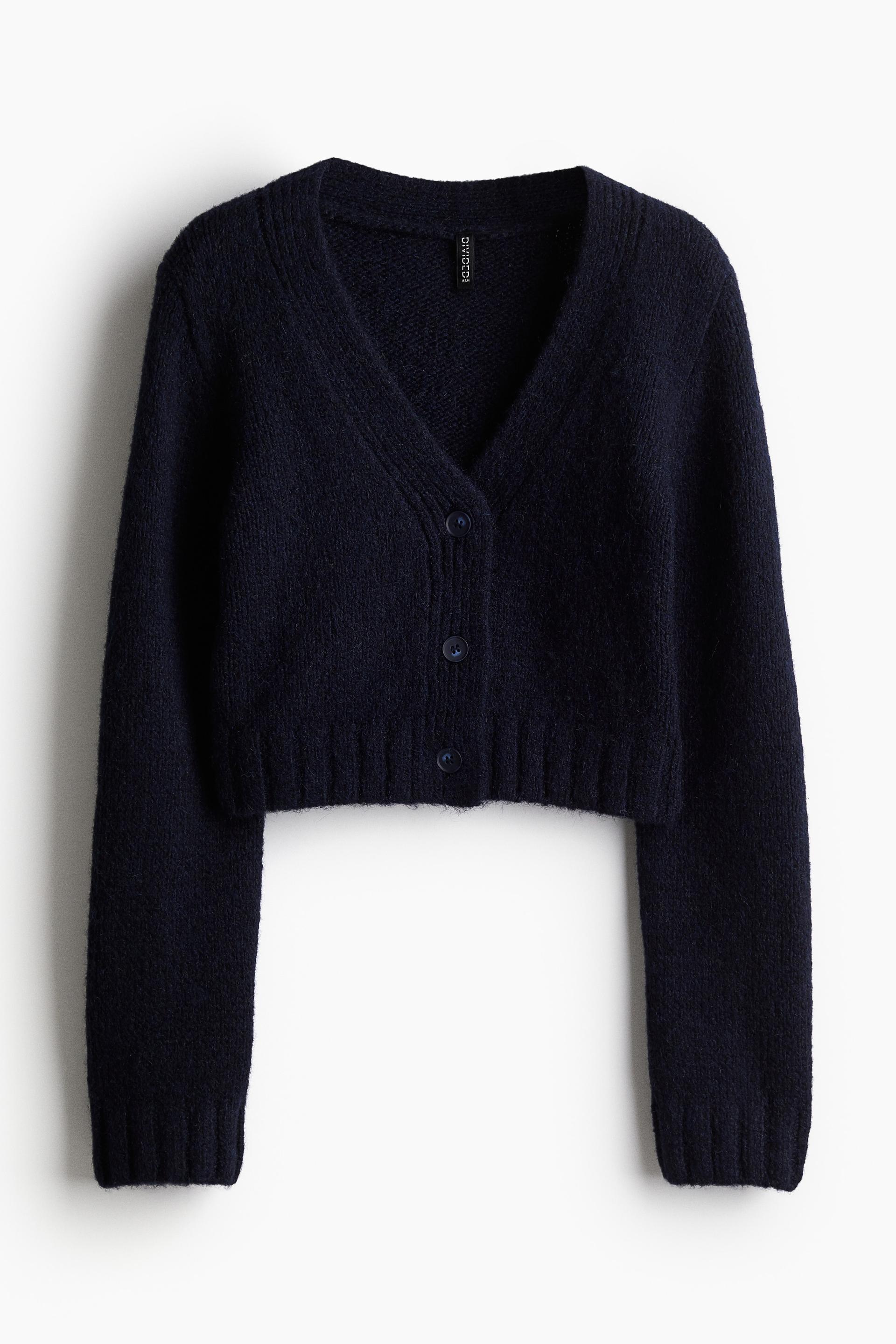 v-neck cardigan