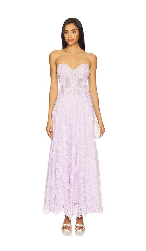 v. chapman carolena set in lavender. - size 0 (also in 10)