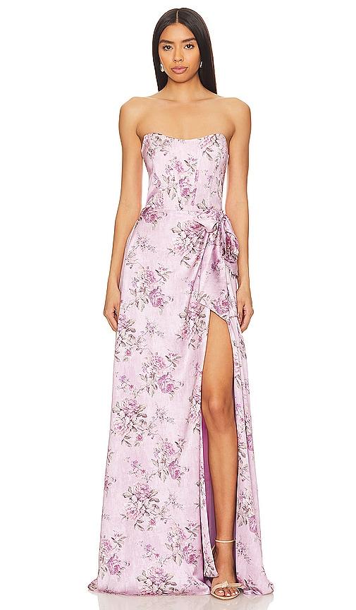v. chapman cecilia gown in lavender. - size 2 (also in 4, 8)