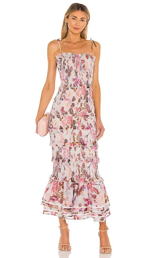 v. chapman geranium dress in rose. - size 0 (also in 2)