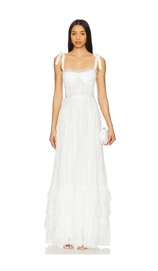 v. chapman harmony gown in white. - size 0 (also in 10, 2, 4, 6, 8)