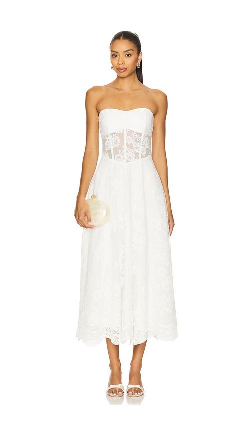 v. chapman hazel dress in white. - size 2 (also in 4)
